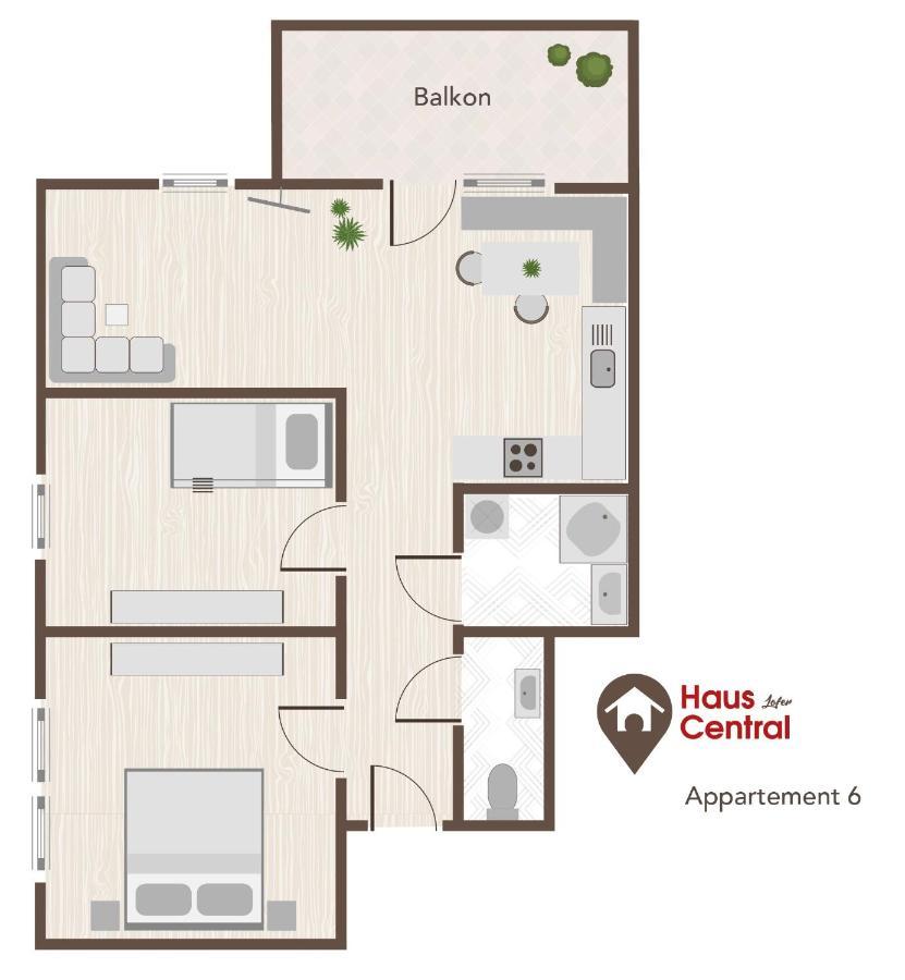 Haus Central Lofer Εξωτερικό φωτογραφία