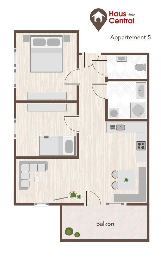 Haus Central Lofer Εξωτερικό φωτογραφία