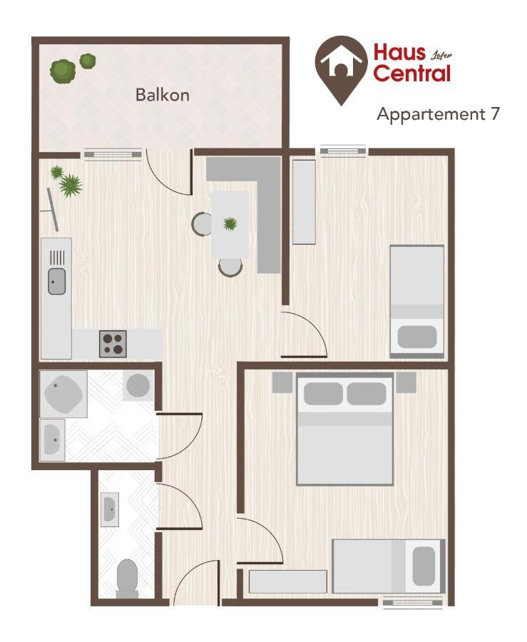 Haus Central Lofer Εξωτερικό φωτογραφία