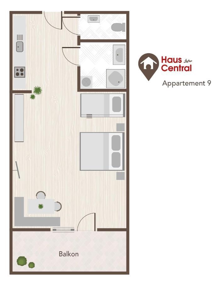 Haus Central Lofer Εξωτερικό φωτογραφία